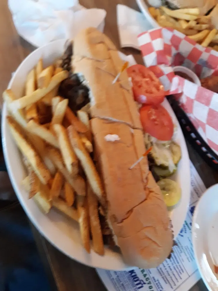 12in Steak and Onion Sandwich